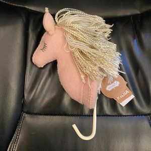 Mud Pie Pink Unicorn Wall Mount Hook